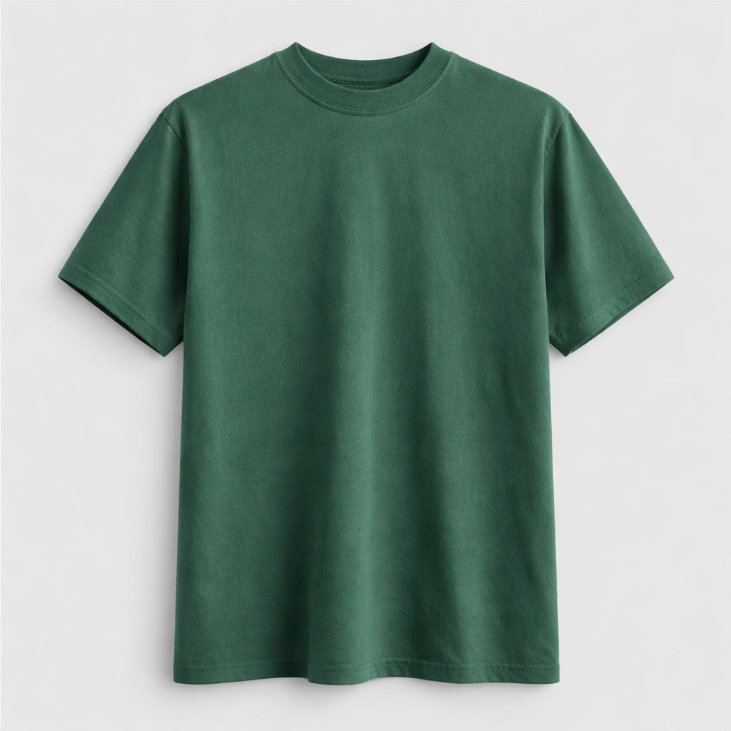 Camiseta 250GSM Oversized Pigment Verde