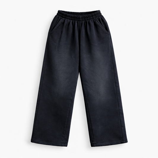 Pants Oversized Pigment Negro