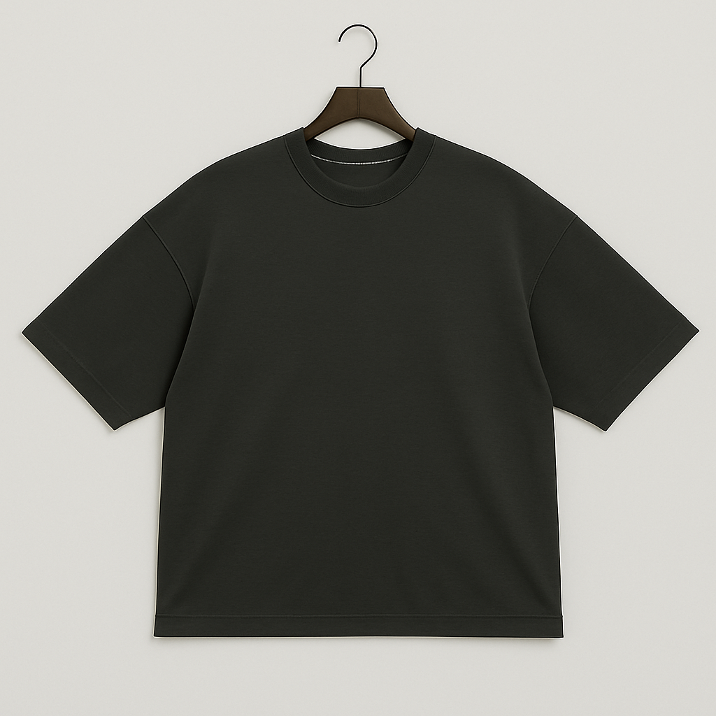 Camiseta 260GSM Wide Black