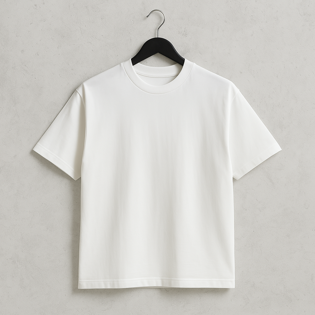 Camiseta 290GSM Oversized Blanca