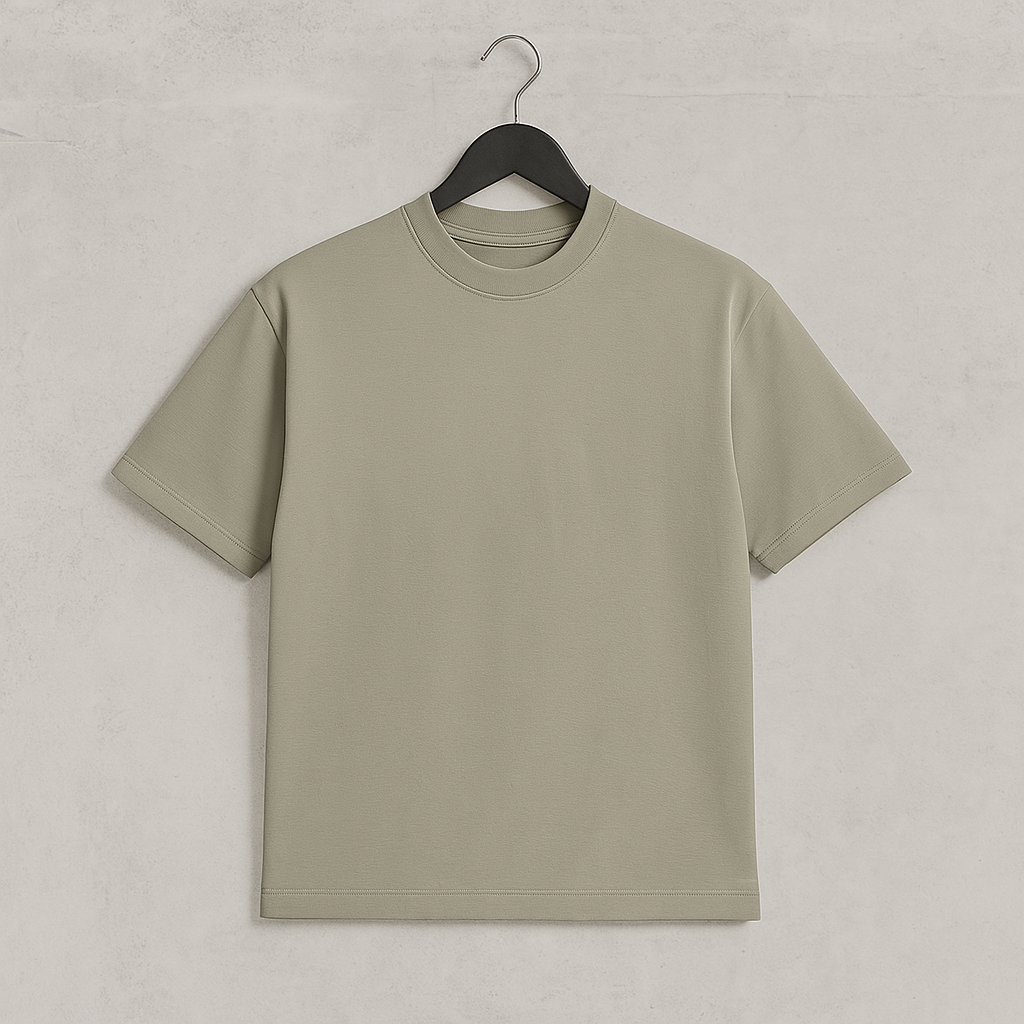 Camiseta 290GSM Oversized Beige