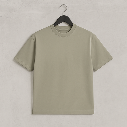 Camiseta 290GSM Oversized Beige