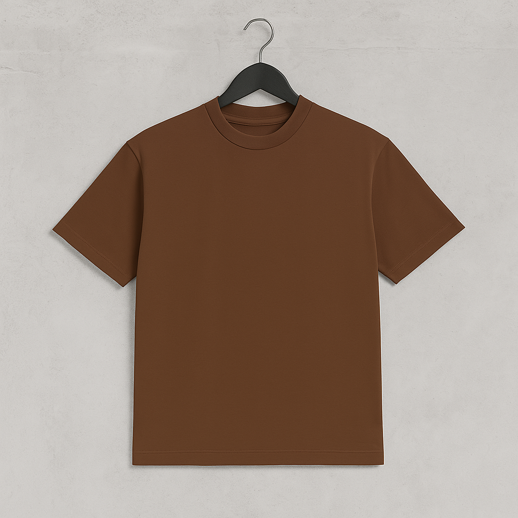 Camiseta 270GSM Oversized Chocolate