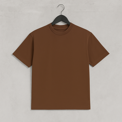 Camiseta 270GSM Oversized Chocolate