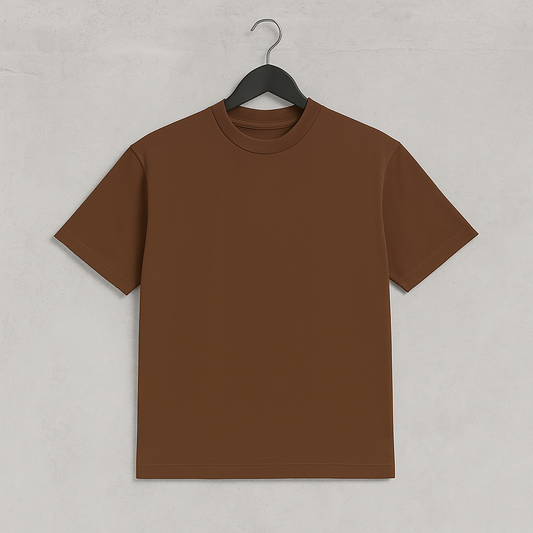 Camiseta 270GSM Oversized Chocolate