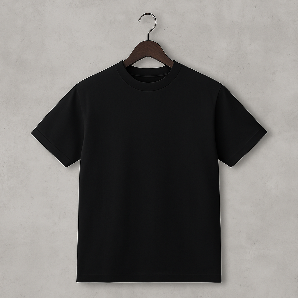 Camiseta 180GSM Negra