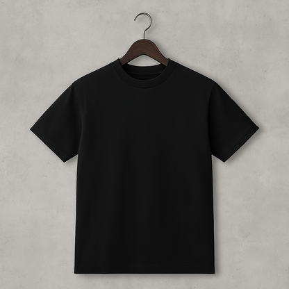 Camiseta 180GSM Negra