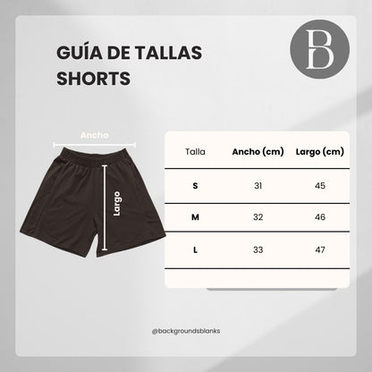 Short French Terry Azul Claro