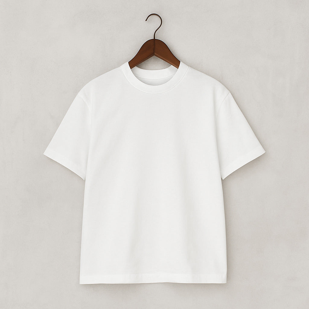 Camiseta 250GSM Oversized Blanca