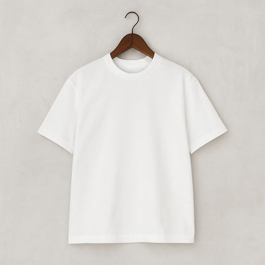 Camiseta 250GSM Oversized Blanca