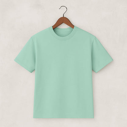 Camiseta 240GSM Oversized Menta