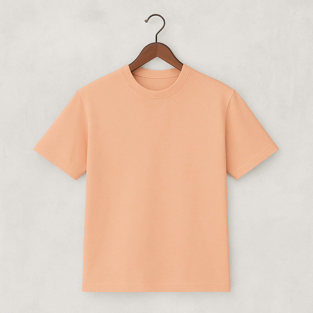 Camiseta 240GSM Oversized Durazno