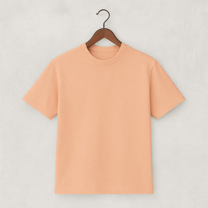 Camiseta 240GSM Oversized Durazno