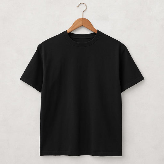 Camiseta 250GSM Soft Oversized Negro