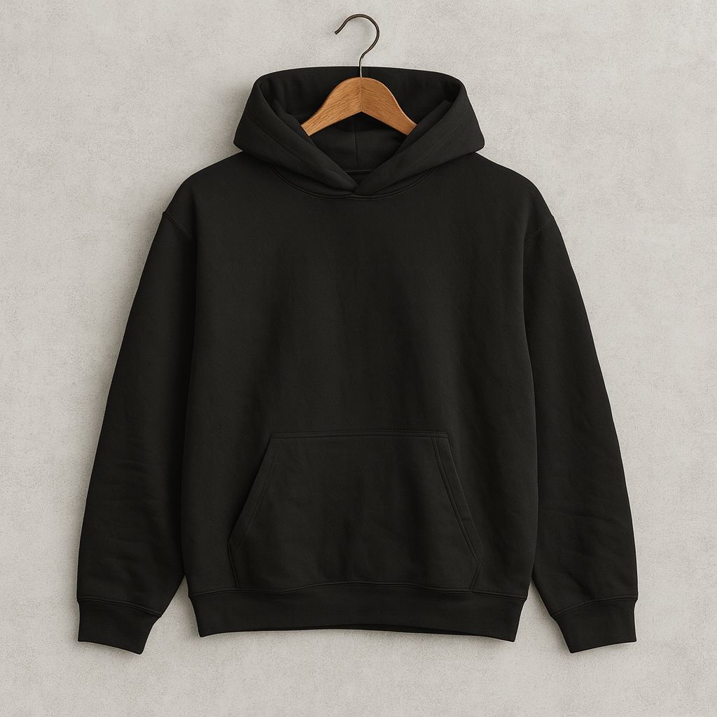Hoodie 450GSM Negra