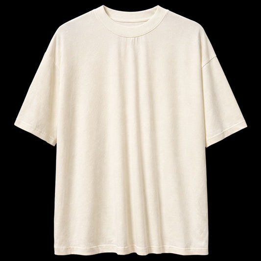 Camiseta 230GSM Spandex Hueso