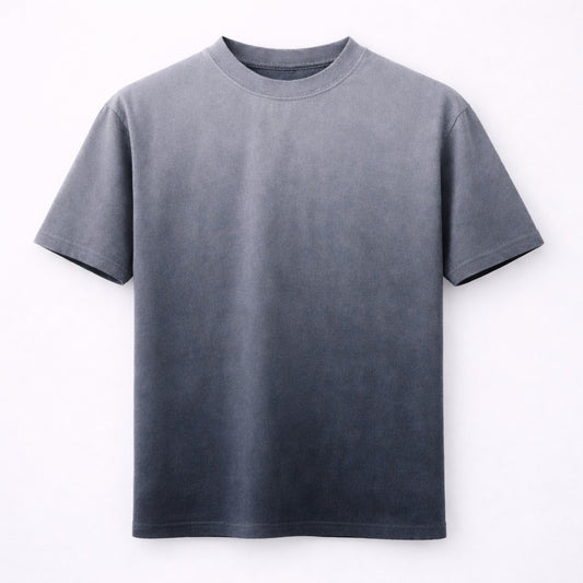 Camisa 250GSM Oversized Sunfade Gris