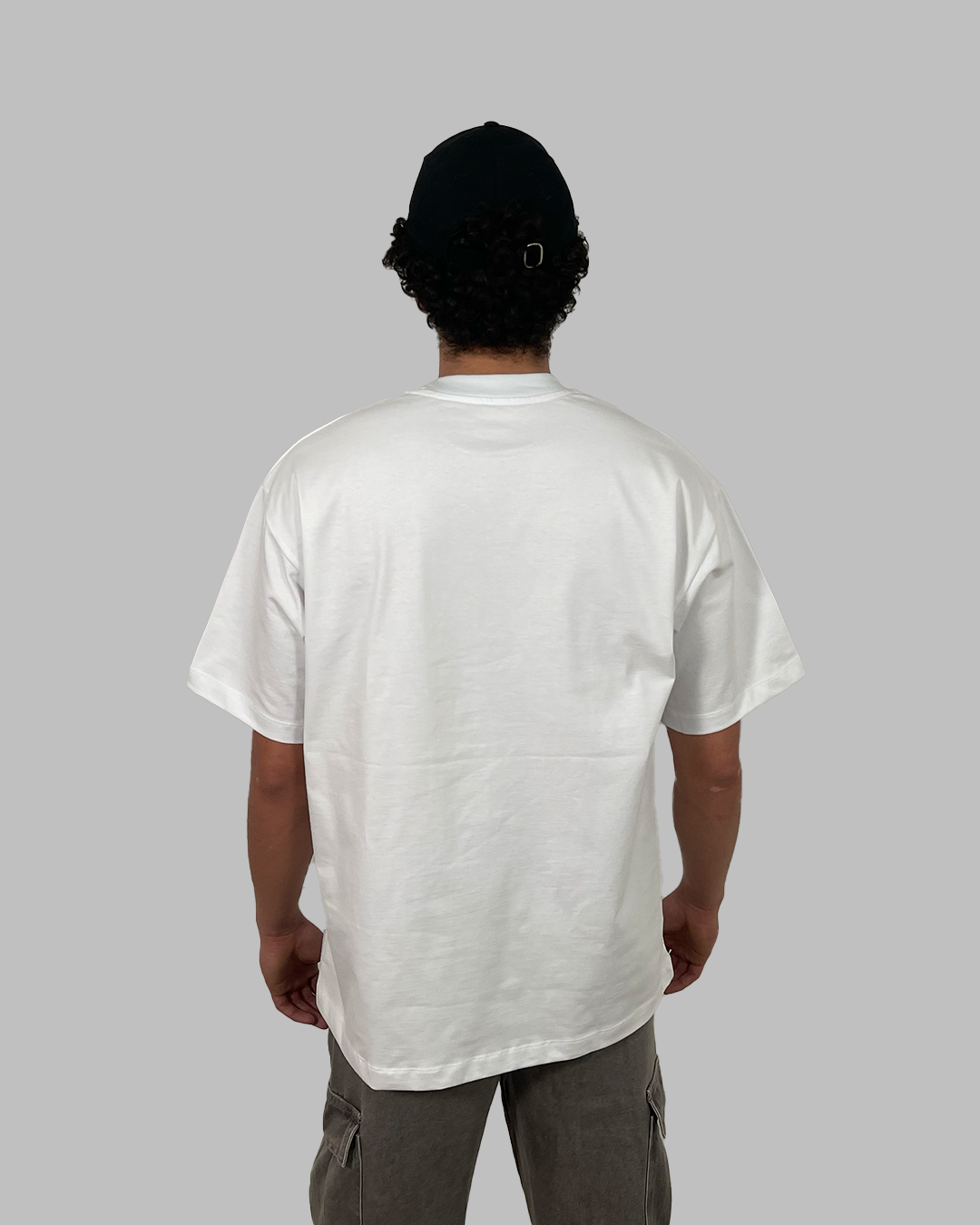 Camiseta 290GSM Oversized Blanca