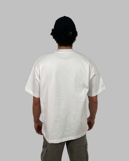 Camiseta 290GSM Oversized Blanca