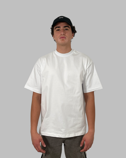 Camiseta 290GSM Oversized Blanca