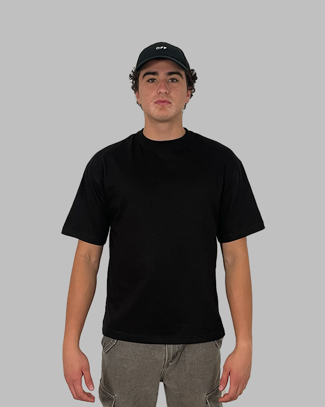 Camiseta 180GSM Negra